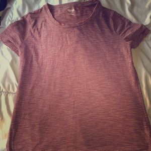 Red striped T-shirt